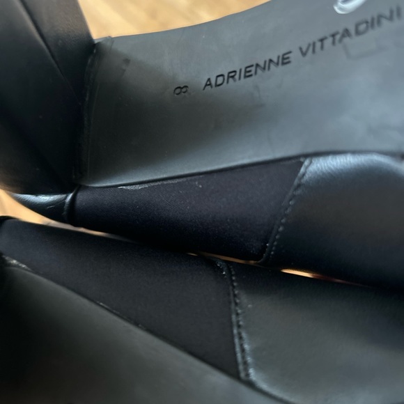 🔥NWOT Adrienne Vittadini Rudd ankle boots. Faux leather stretch upper. Sz 8 - Picture 7 of 15